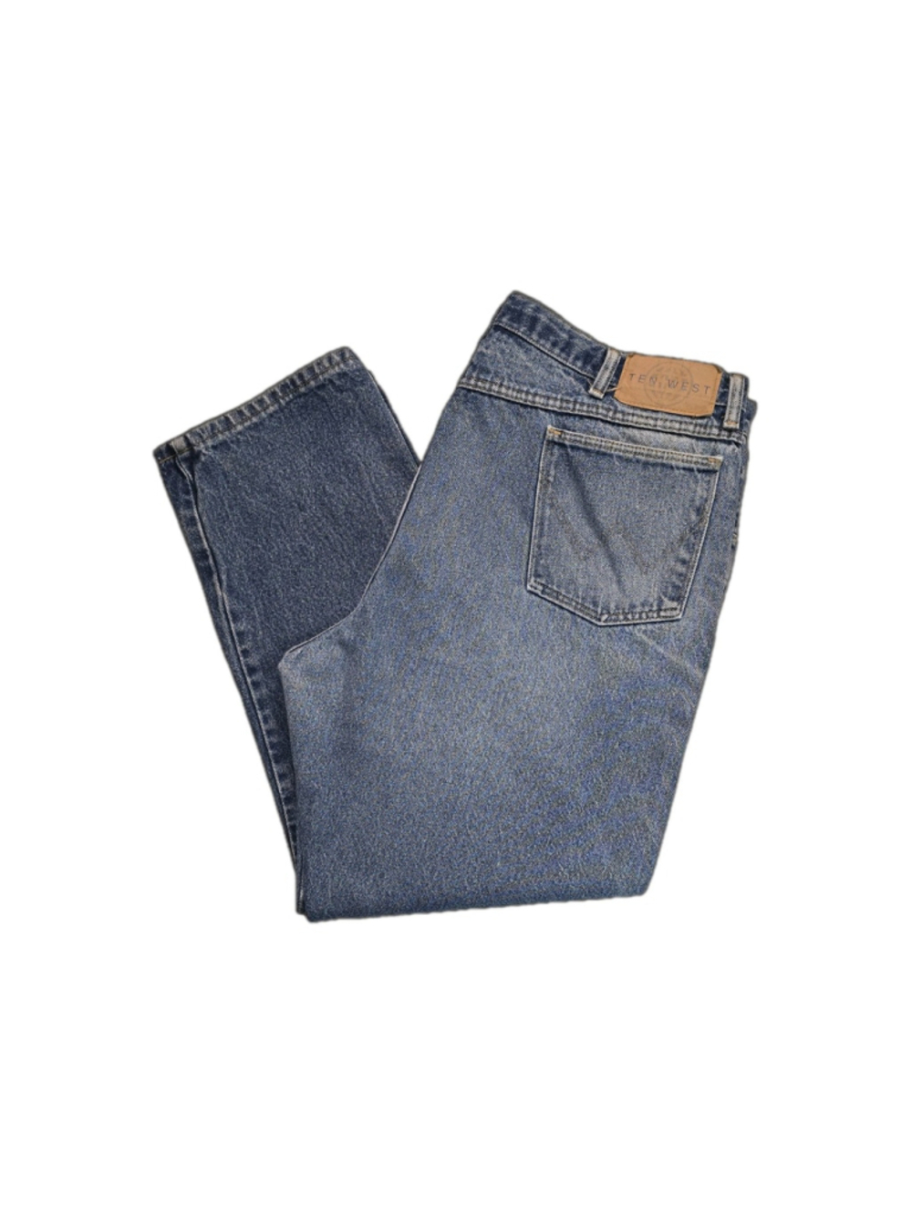 Ten West Apparel Men’s Jeans 40x29 Blue Denim Straight Leg